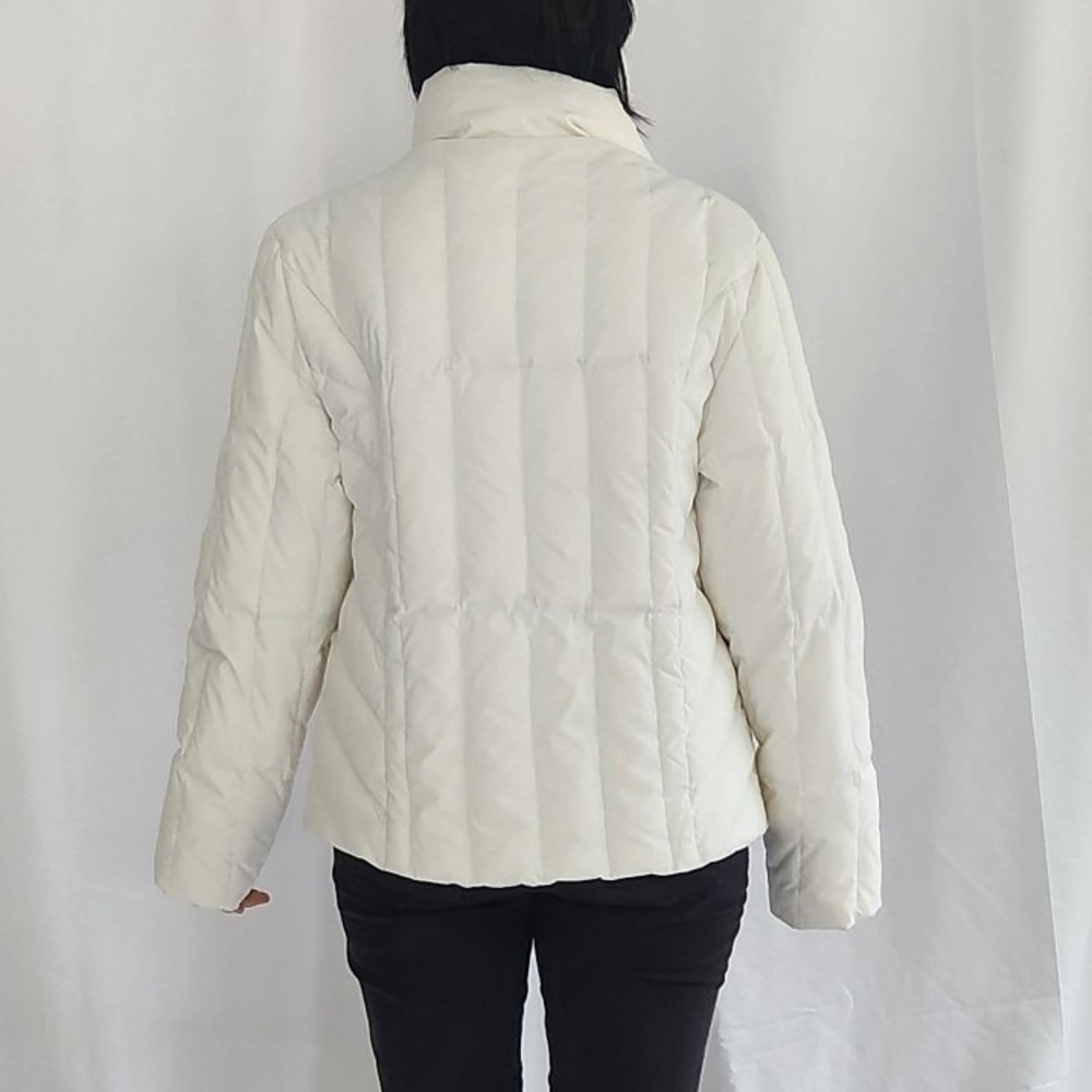 White Down Filled Puffer Jacket - image 3